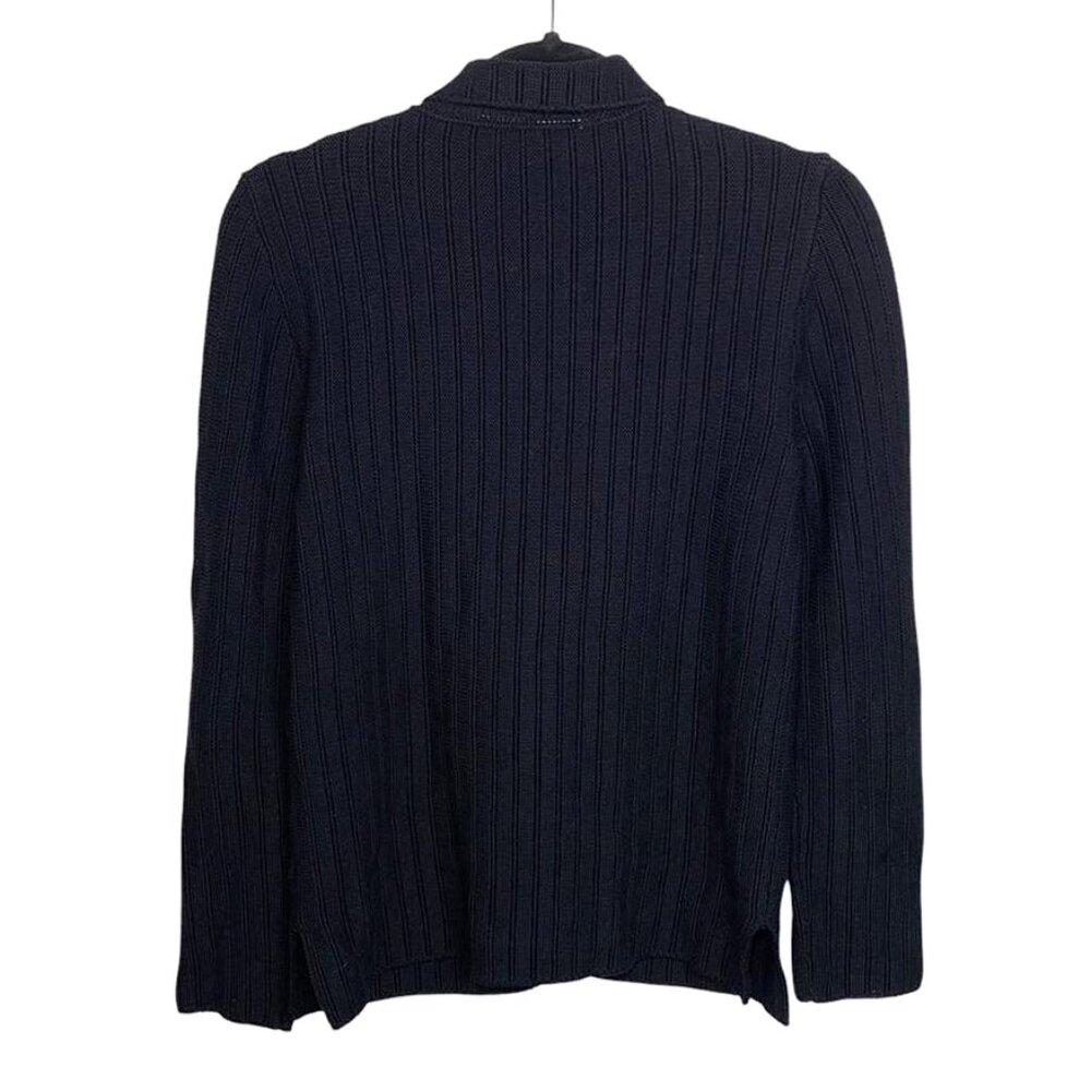 AMINA RUBINACCI  Ribbed Cardigan Sweater - Picture 2 of 8